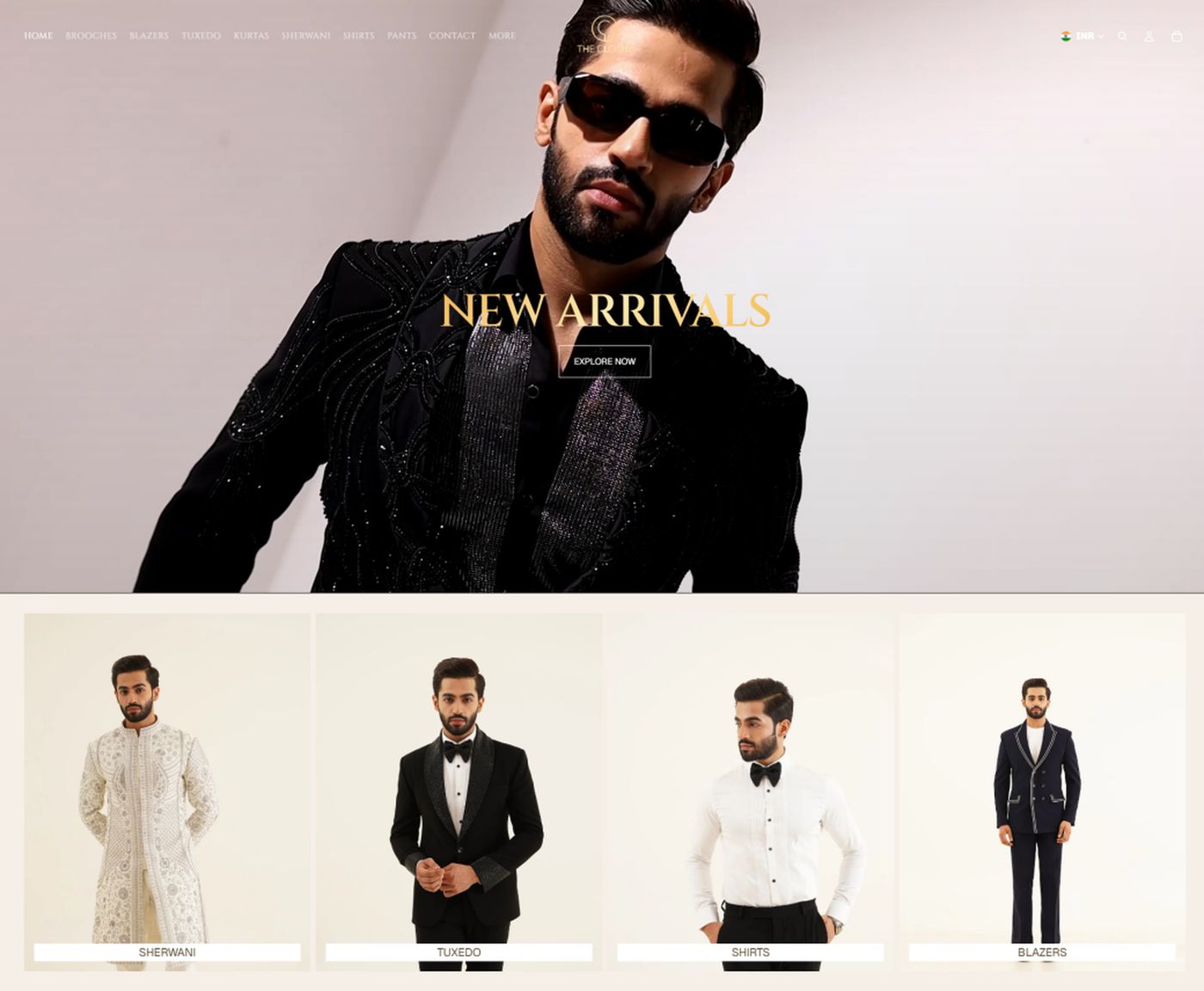 The Closet website project